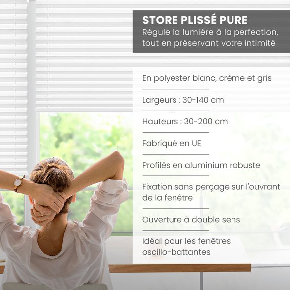 Store plissé