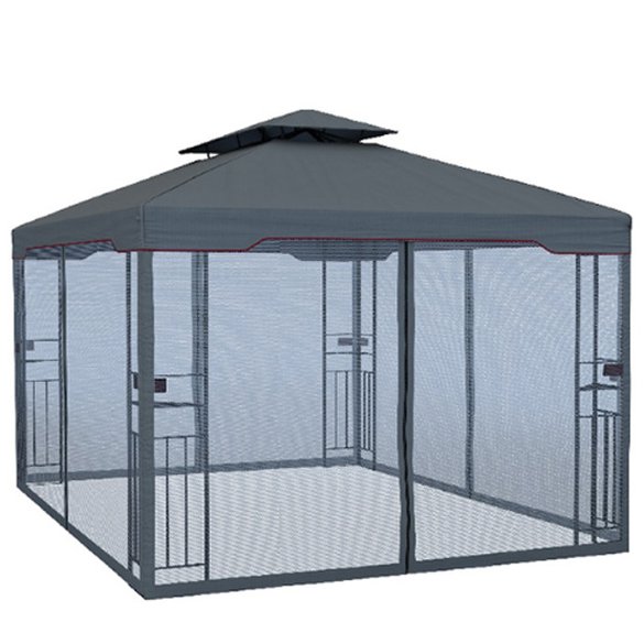 Tonnelle delux 3x4m moustiquaire