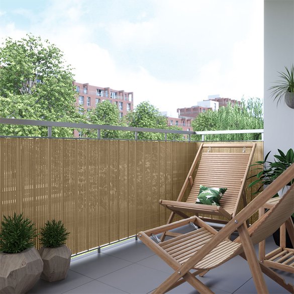 Privacy fence PVC roll