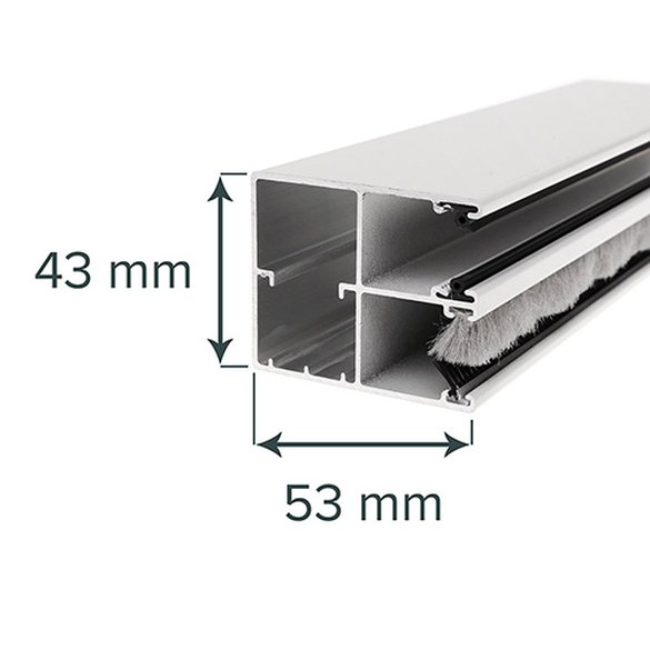 Coulisse pour volet roulant, sur mesure