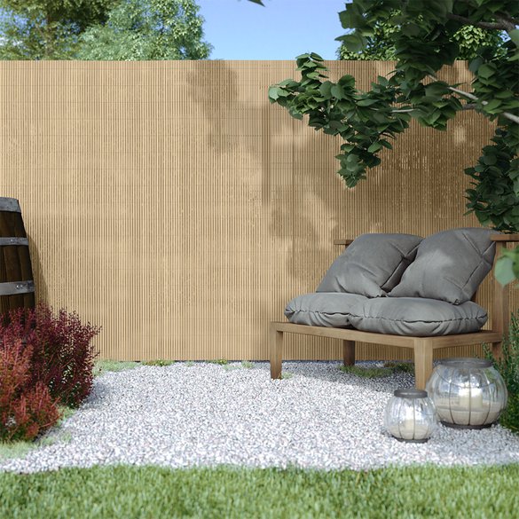 garden privacy PVC screen 