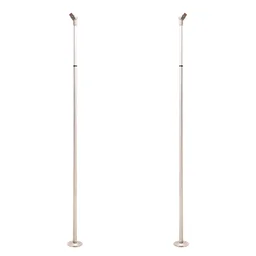 2 wsporniki w kolorze srebrnym