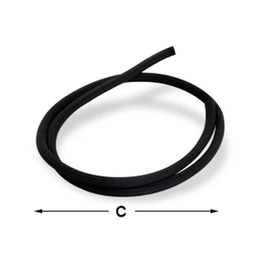 Z uszczelką gumową