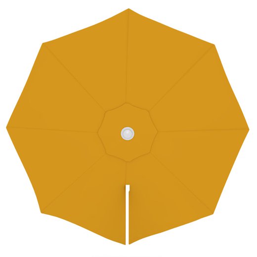 Toile de parasol ronde 3,5 m, Parapenda, Jaune