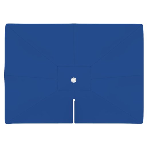 Toile de parasol rectangulaire 4x3 m, Parapenda, Bleu