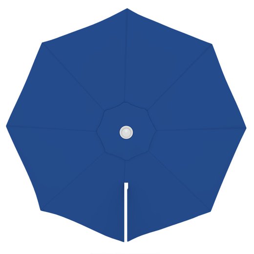 Toile de parasol ronde 3,5 m, Parapenda, Bleu