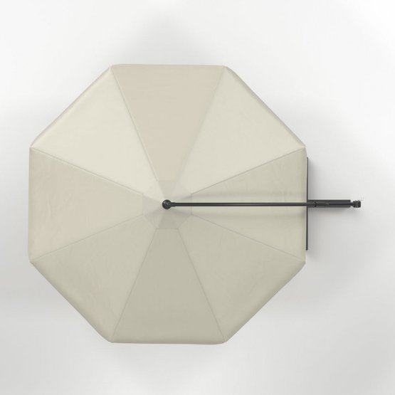 Parasol Ogrodowy z Pokrowcem Okrągły 3m