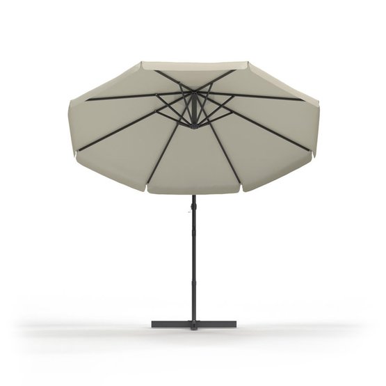 Parasol Ogrodowy z Pokrowcem Okrągły 3m