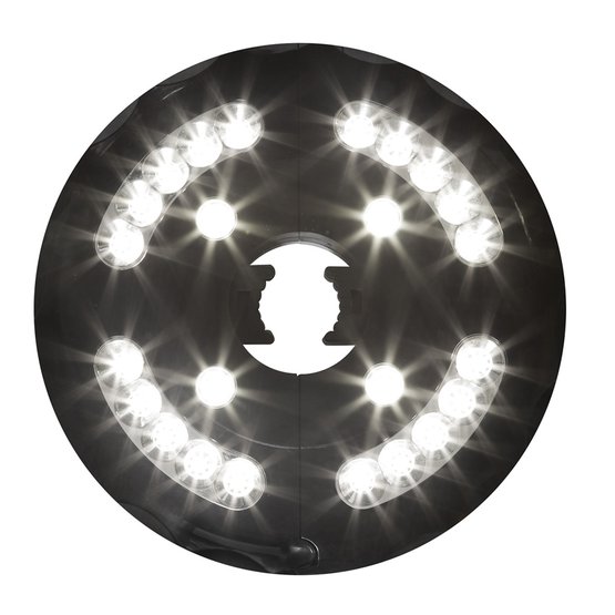 Lampa LED pod parasol przeciwsłoneczny interpara