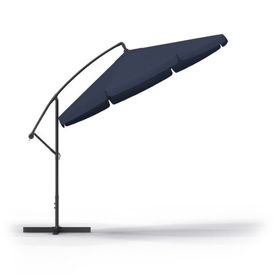 Parasol Ogrodowy z Pokrowcem Okrągły 3m