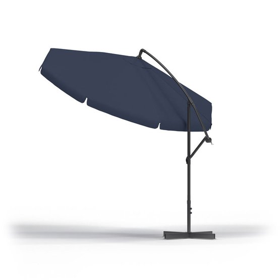 Parasol Ogrodowy z Pokrowcem Okrągły 3m