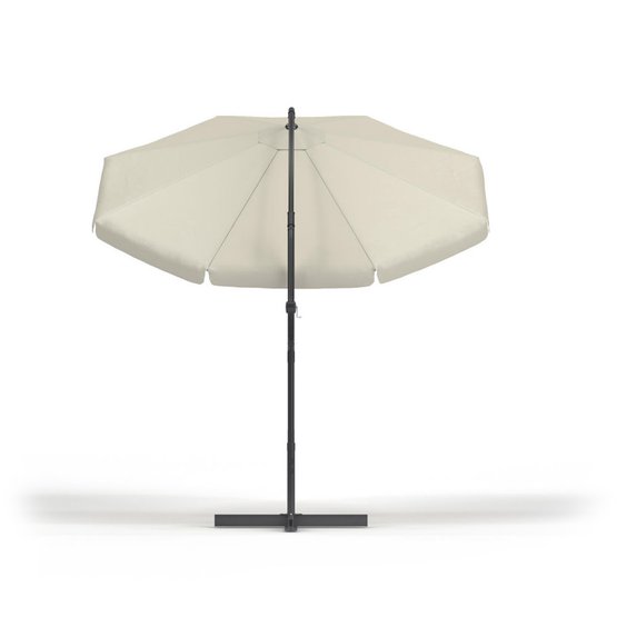 Parasol Ogrodowy z Pokrowcem Okrągły 3m
